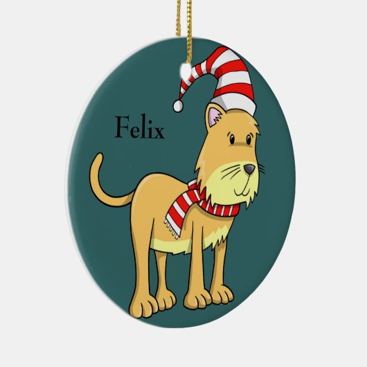 Weihnachtskitty "Felix" Ornament (Rechts)