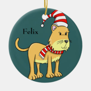 Weihnachtskitty "Felix" Ornament