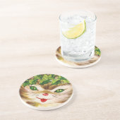 Weihnachtskitty Getränkeuntersetzer (Seite)