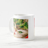 Weihnachtskitty Kaffeetasse (Vorderseite Links)