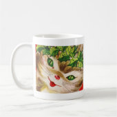 Weihnachtskitty Kaffeetasse (Links)