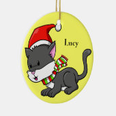 Weihnachtskitty "Lucy" Ornament (Rechts)