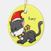 Weihnachtskitty "Lucy" Ornament (Links)