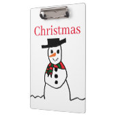 Weihnachtsklammer Klemmbrett (Links)