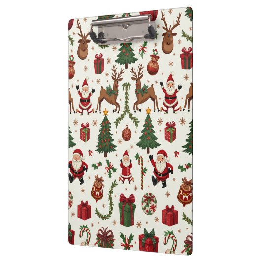 Weihnachtsklammer Klemmbrett (Links)