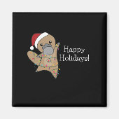 Weihnachtsklammern Magnet (Vorne)
