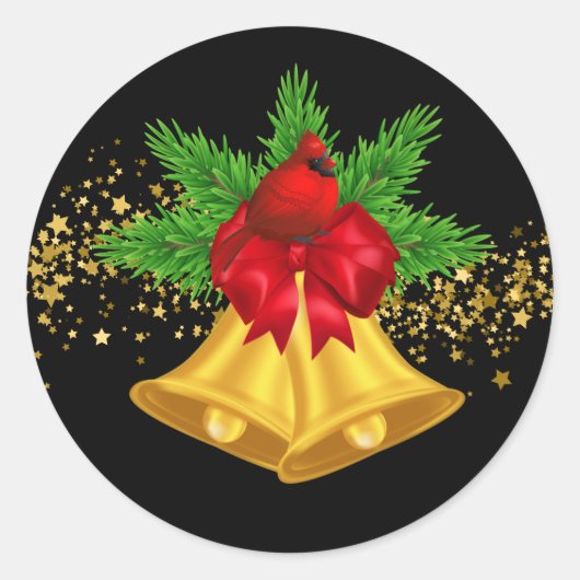 Weihnachtsklammern Stickers (Vorderseite)