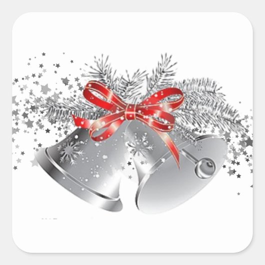 Weihnachtsklammern Stickers (Vorderseite)