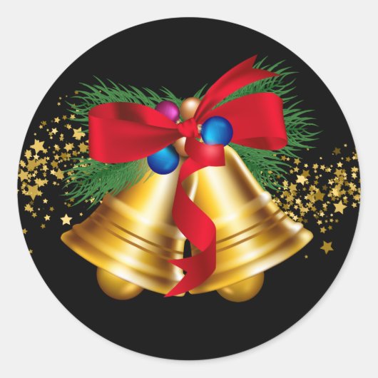 Weihnachtsklammern Stickers (Vorderseite)