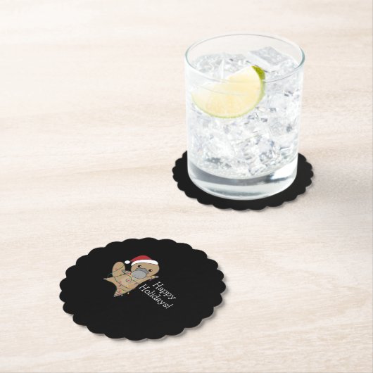 Weihnachtsklammern Untersetzer (Vor Ort)