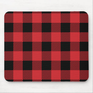 Weihnachtsklassiker Buffalo Karo kariertes Muster Mousepad