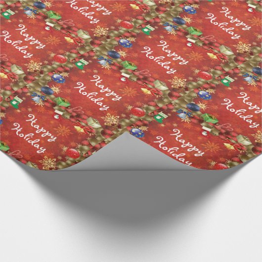 Weihnachtsklassiker Geschenkpapier (Ecke)