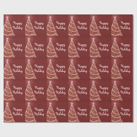 Weihnachtsklassiker Geschenkpapier (Flach)