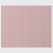 Weihnachtsklassiker rot/cremefarben gestreift geschenkpapier (Flach)