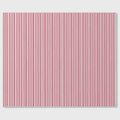 Weihnachtsklassiker rot/cremefarben gestreift geschenkpapier (Flach)