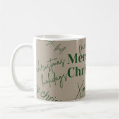 Weihnachtsklassiker Tasse (Links)