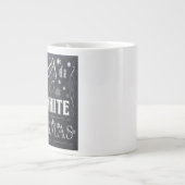 Weihnachtsklatsche Jumbo-Tasse (Vorderseite)