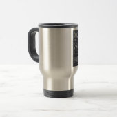 Weihnachtsklatsche Reisebecher (Vorderseite Links)