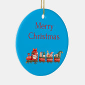 Weihnachtsklausel 2022 keramik ornament (Rechts)