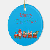Weihnachtsklausel 2022 keramik ornament (Links)