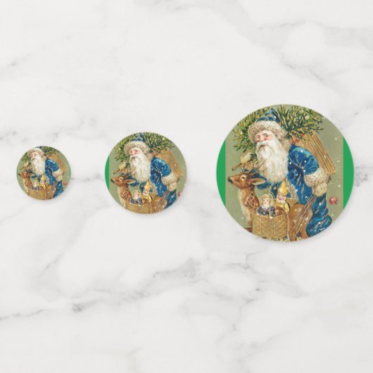 Weihnachtsklausel Konfetti (Rückseiten)