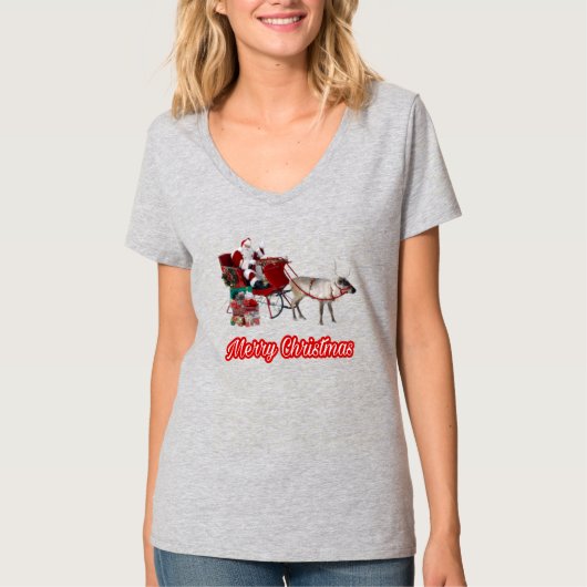 Weihnachtsklausel zur Verbreitung der Liebe des Fr T-Shirt (Vorderseite)