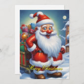 Weihnachtsklauseln Frohe Weihnachten - Neues Jahr (Vorne/Hinten)