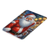 Weihnachtsklauseln Frohe Weihnachten - Neues Jahr Magnet (Linke Seite)