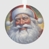 Weihnachtsklauseln Frohe Weihnachten - Neues Jahr Ornament (Rückseite)