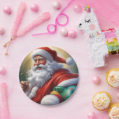 Weihnachtsklauseln Frohe Weihnachten - Neues Jahr Pappteller (Party)