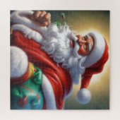 Weihnachtsklauseln Frohe Weihnachten - Neues Jahr Puzzle (Horizontal)