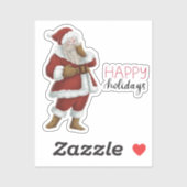 Weihnachtskleber Aufkleber (Blatt)