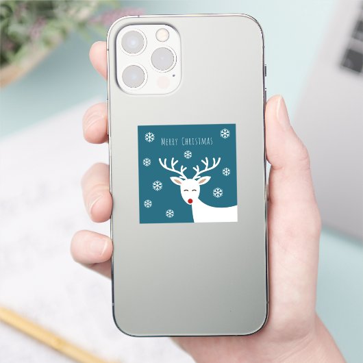 Weihnachtskleber Aufkleber (Telefon)