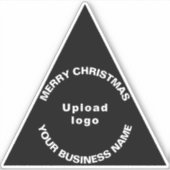 Weihnachtskleber Aufkleber (Vorderseite)