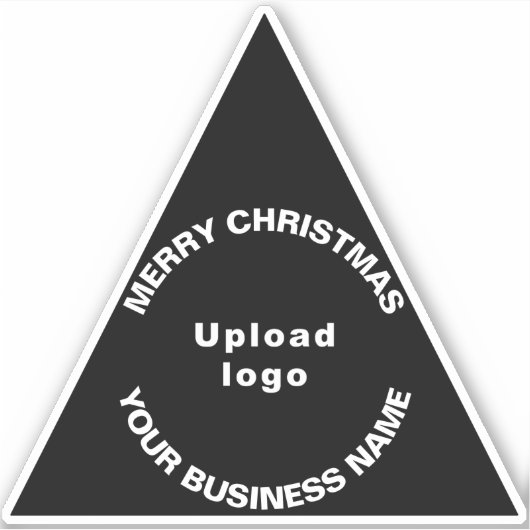 Weihnachtskleber Aufkleber (Vorderseite)