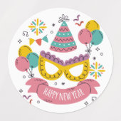 Weihnachtskleber Etiketten (Design 2)