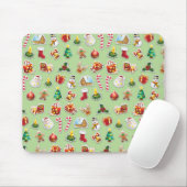 Weihnachtskleber Feste Muster Mousepad (Mit Mouse)