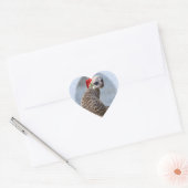 Weihnachtskleber Herz-Aufkleber (Umschlag)