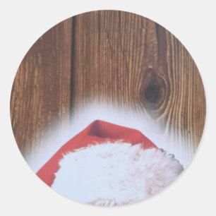 Weihnachtskleber Runder Aufkleber