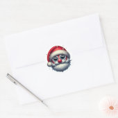 Weihnachtskleber Runder Aufkleber (Umschlag)