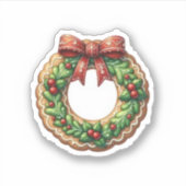 Weihnachtskleber und -marken aufkleber (Vorderseite)