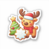 Weihnachtskleber und -marken aufkleber (Vorderseite)