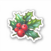 Weihnachtskleber und -marken aufkleber (Vorderseite)
