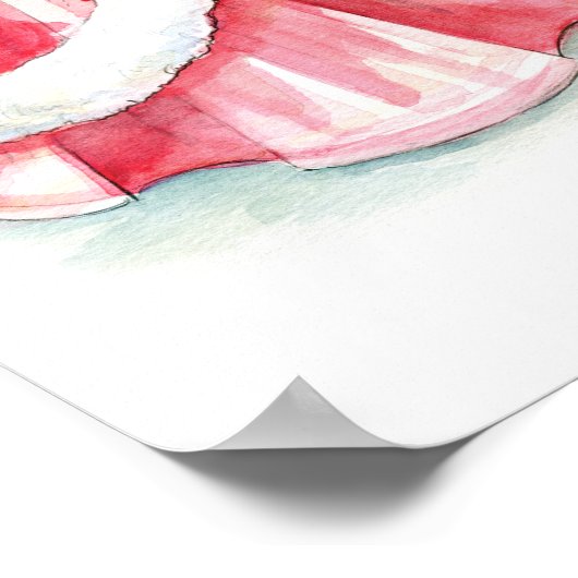 Weihnachtskleid 11x14 von Heather French Henry Poster (Ecke)