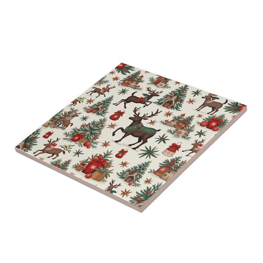 Weihnachtskleider Fliese (Seite)