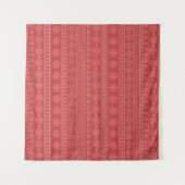 Weihnachtskleidung hässlich Pullover Red Weihnacht Wandteppich (Vorderseite (Horizontal))