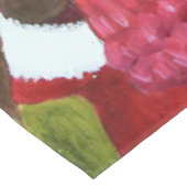 Weihnachtskleidung - Weihnachtsgeschenke Tischdecke (Schrägansicht)