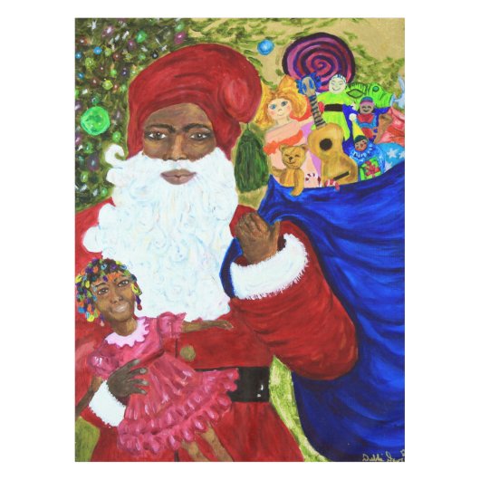 Weihnachtskleidung - Weihnachtsgeschenke Tischdecke (Vorderseite)