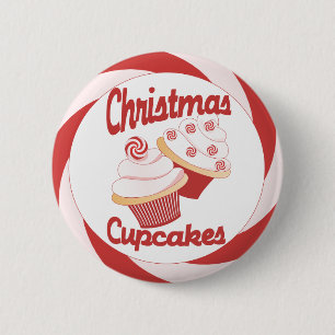 Weihnachtskleine kuchen button