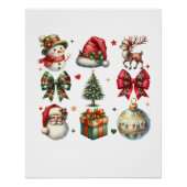 Weihnachtskletter Poster (Vorderseite)